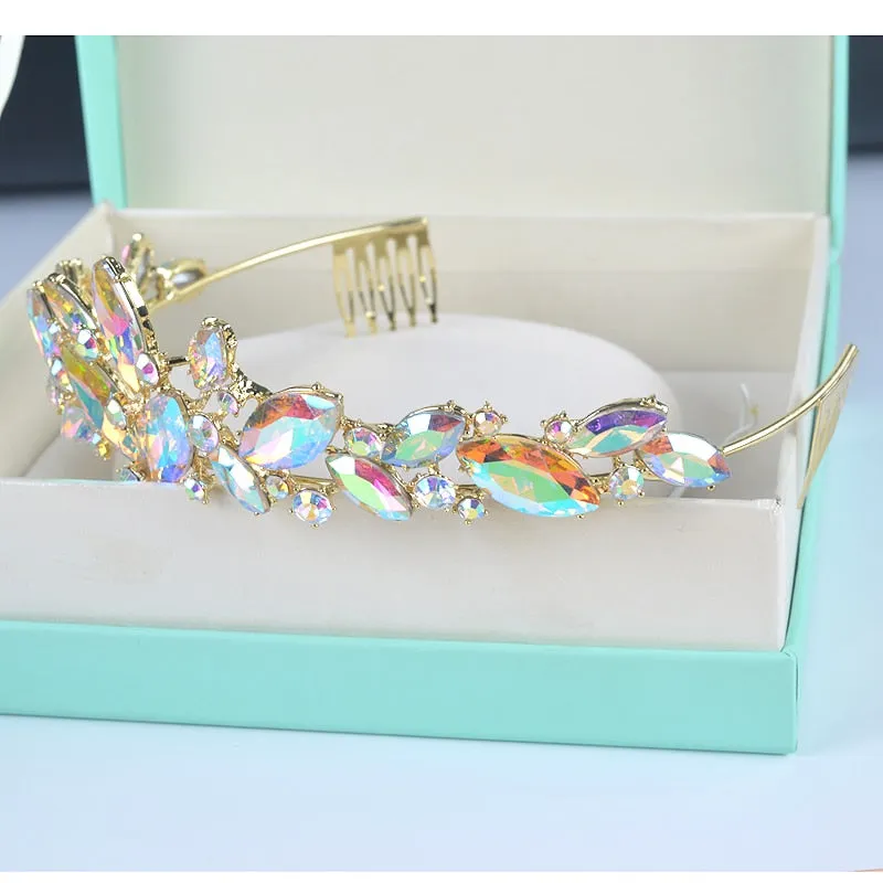 Outspoken Glass Pixie Tiara