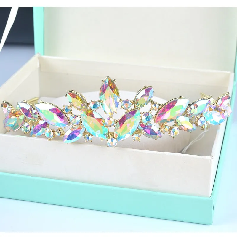 Outspoken Glass Pixie Tiara