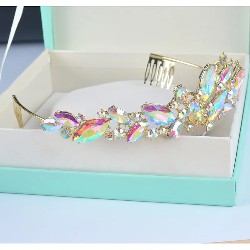 Outspoken Glass Pixie Tiara