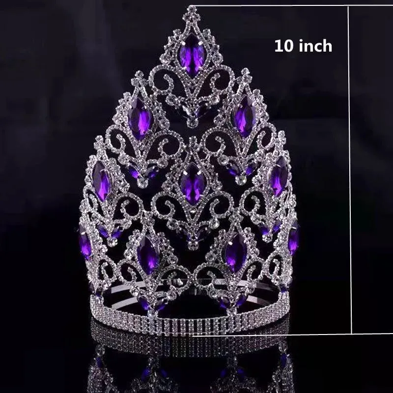 Pageant Tiras And Large Luxury Crown