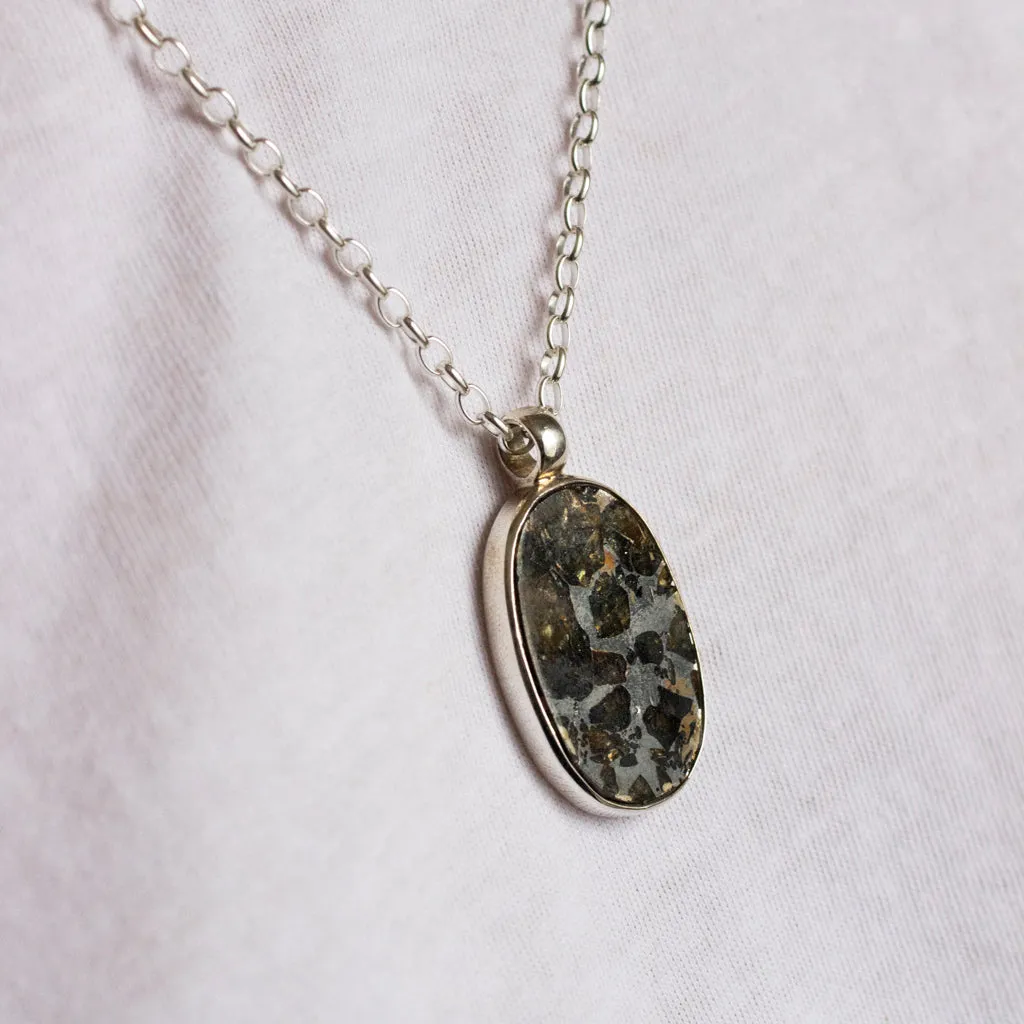 Pallasite Necklace
