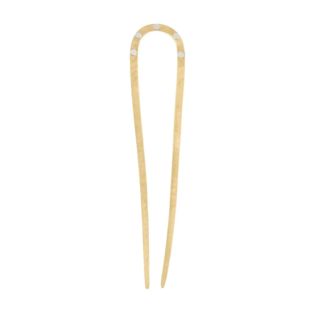 Riveted Effortless Hair Pin - Large