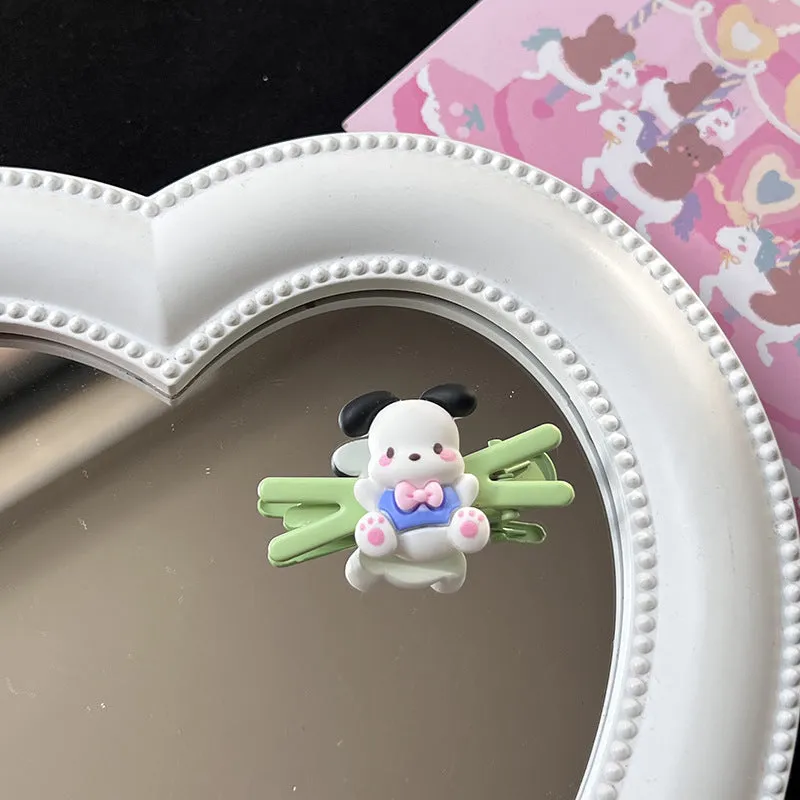 Sanliou Cute X-shaped Hairpin