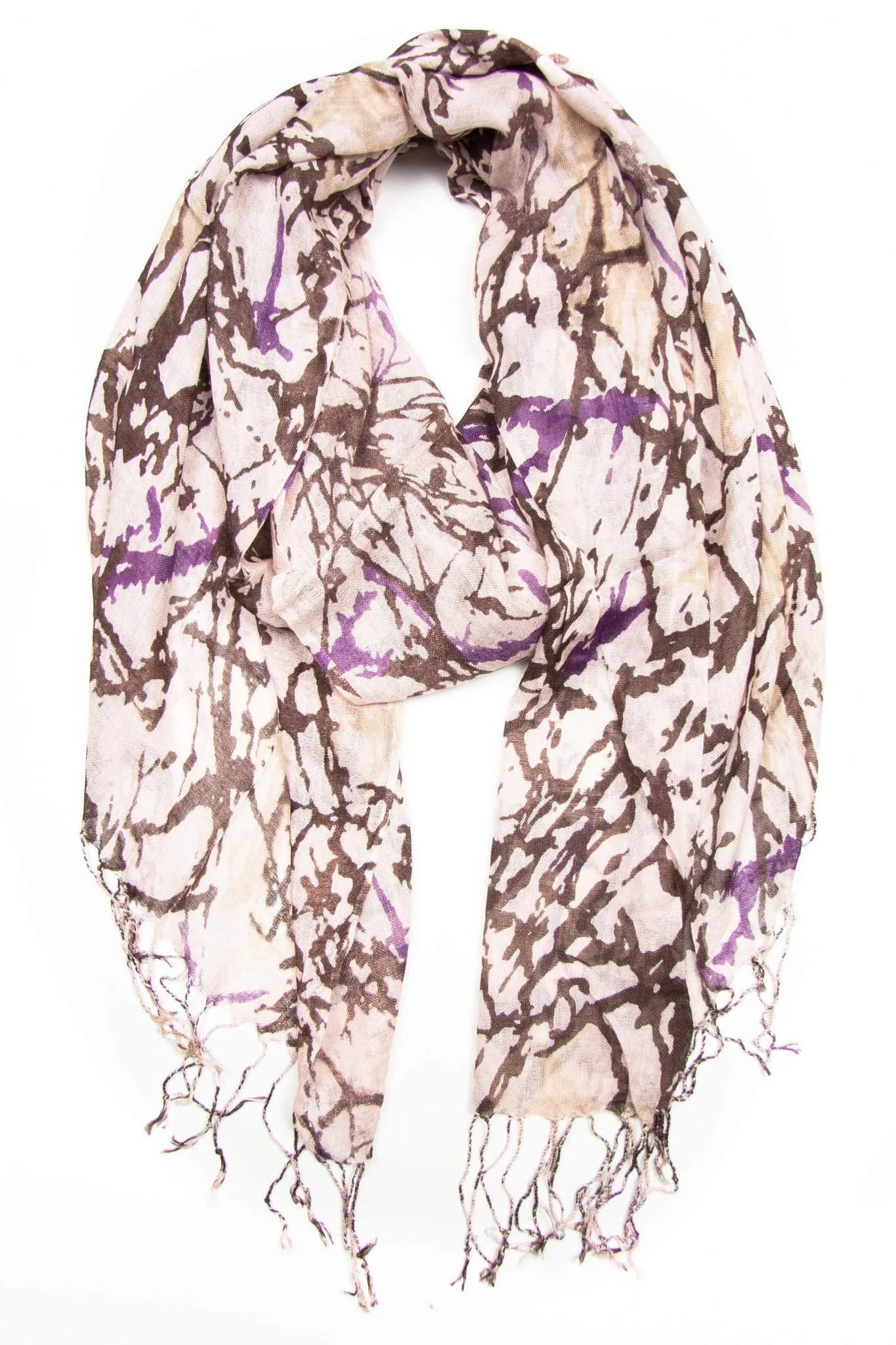 Scarf / Brown Plum / Unisex