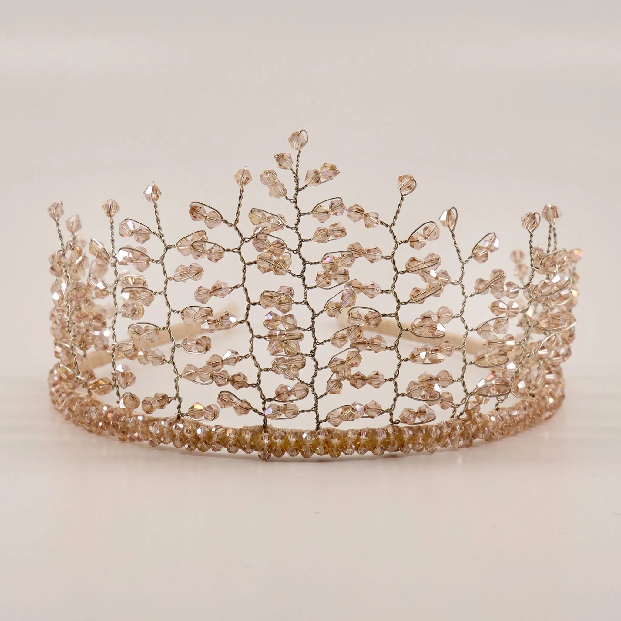 Sienna Likes To Party Girls The Czarina Crown Luxury Girls Headband