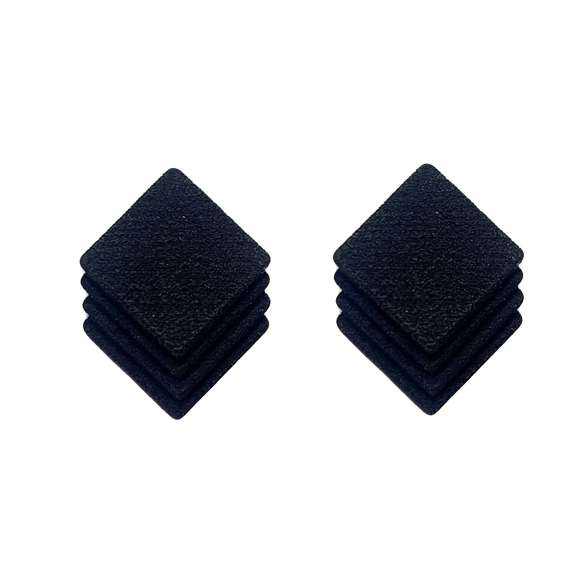 Square Stud Earrings - Optical
