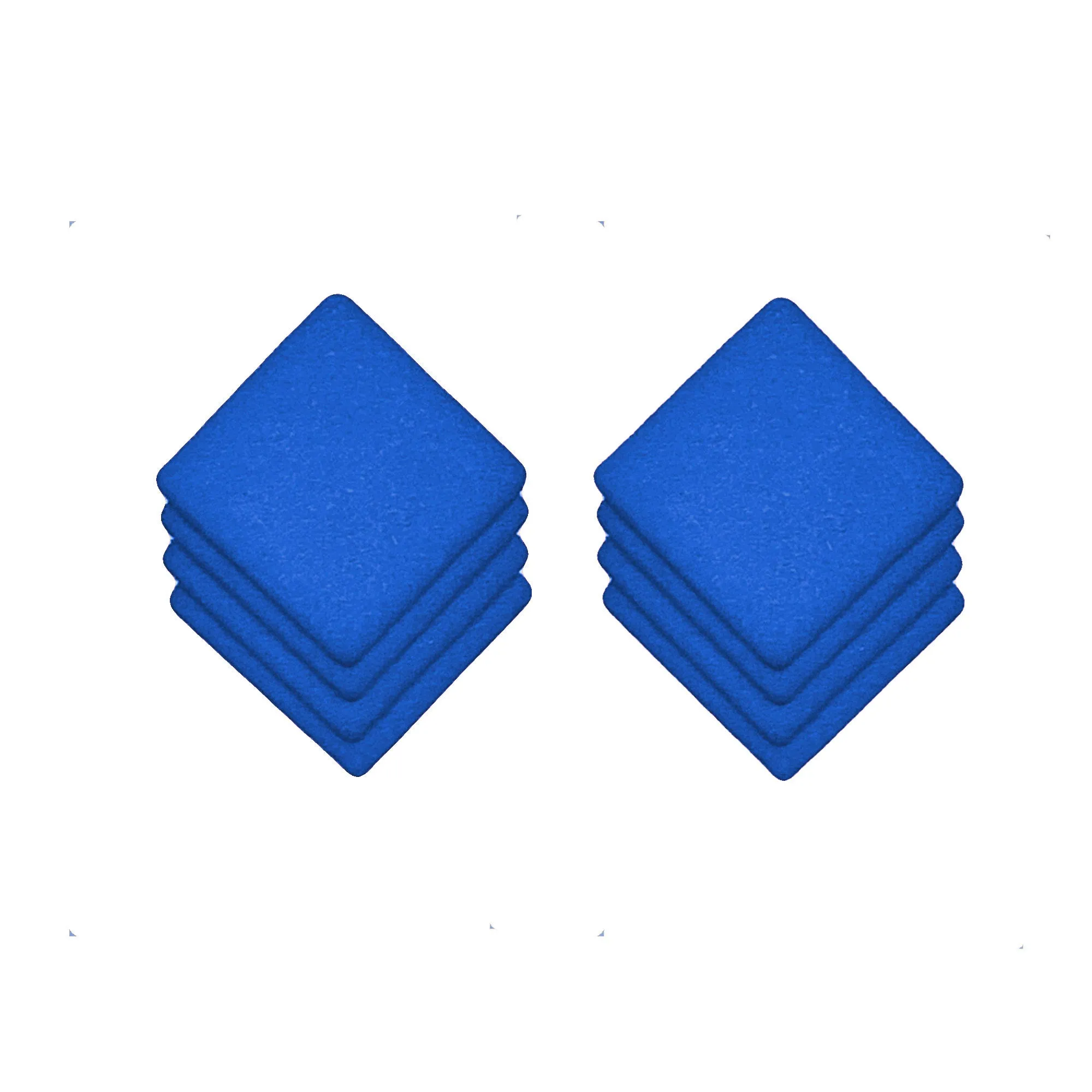 Square Stud Earrings - Optical