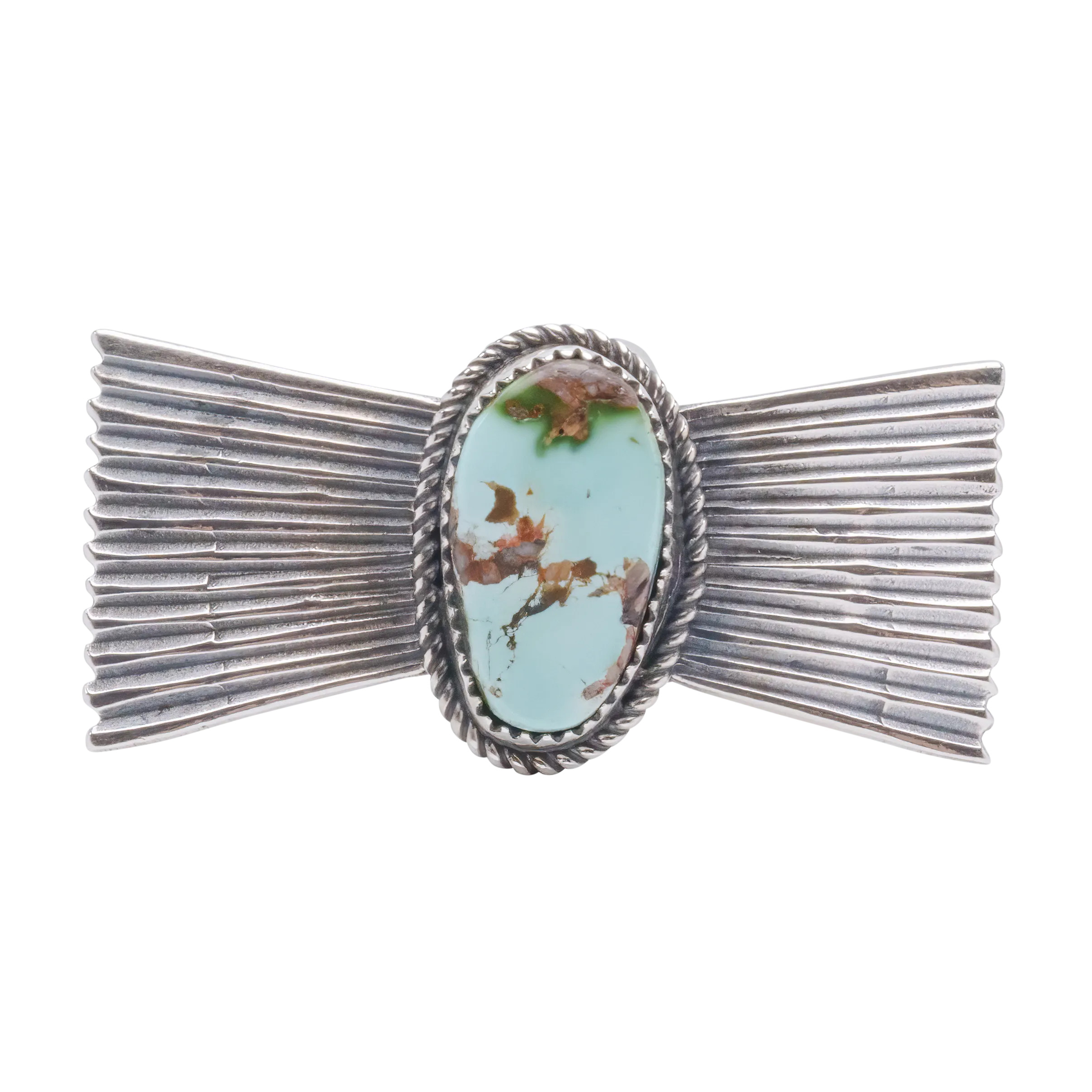 Sterling Silver Ring with Royston Turquoise | Reeda R. Begay