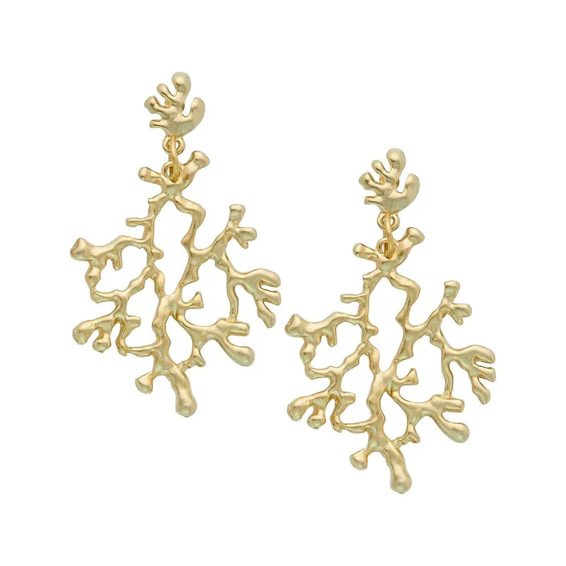 Susan Shaw Coral Studs