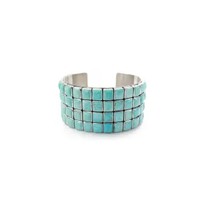 The Trish - 4 Row - Turquoise