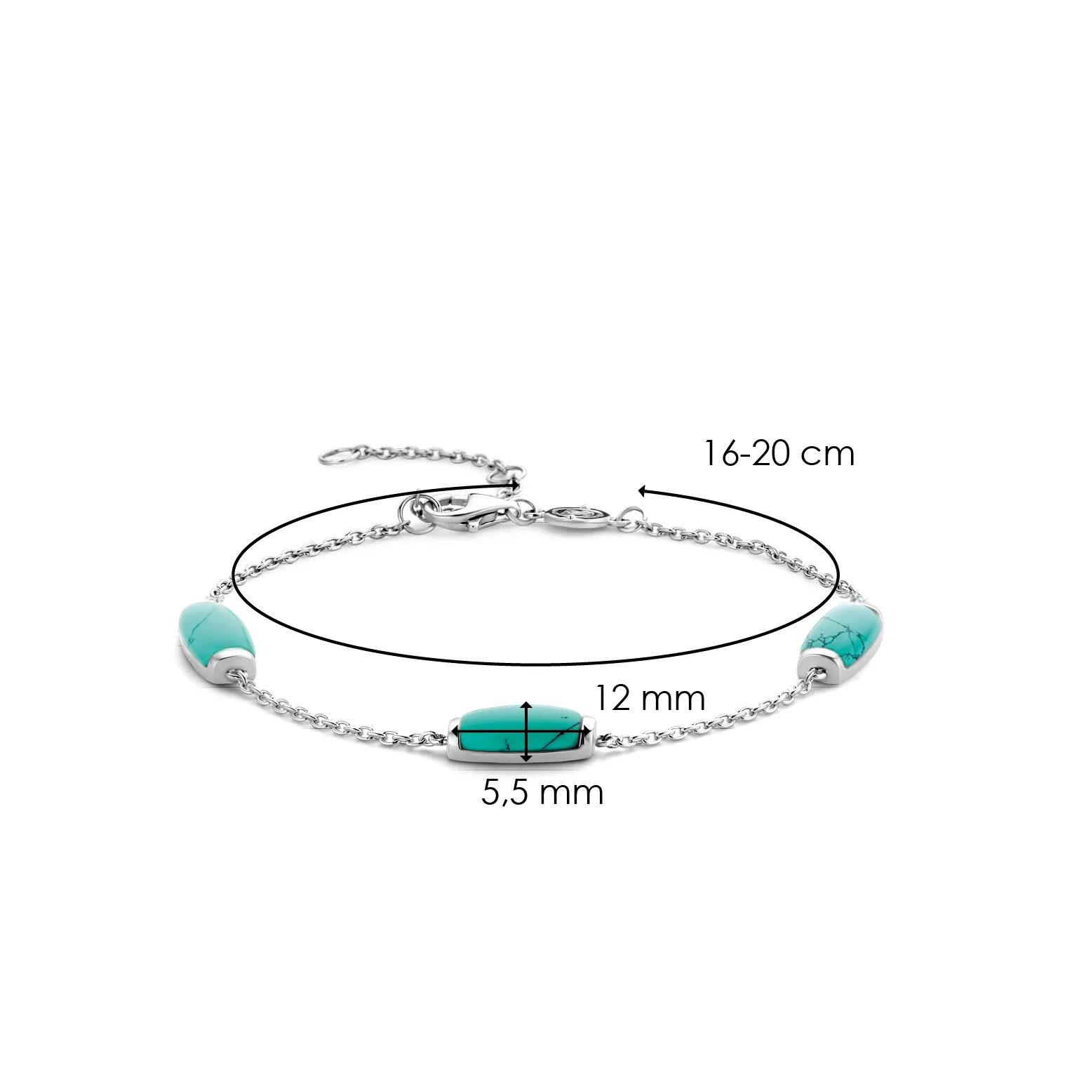 TI SENTO Bracelet 2930TQ