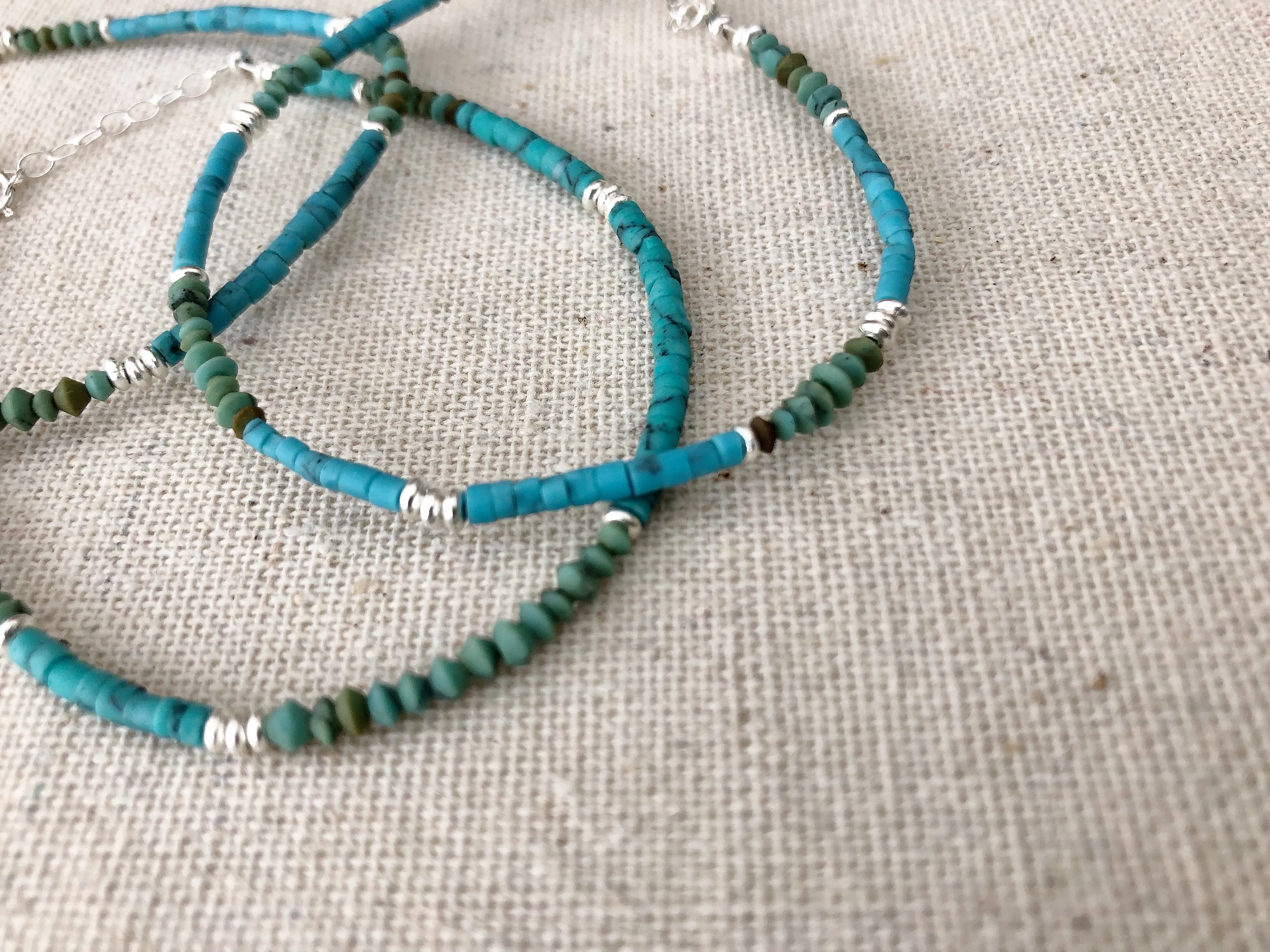 Tiny Turquoise Bracelet