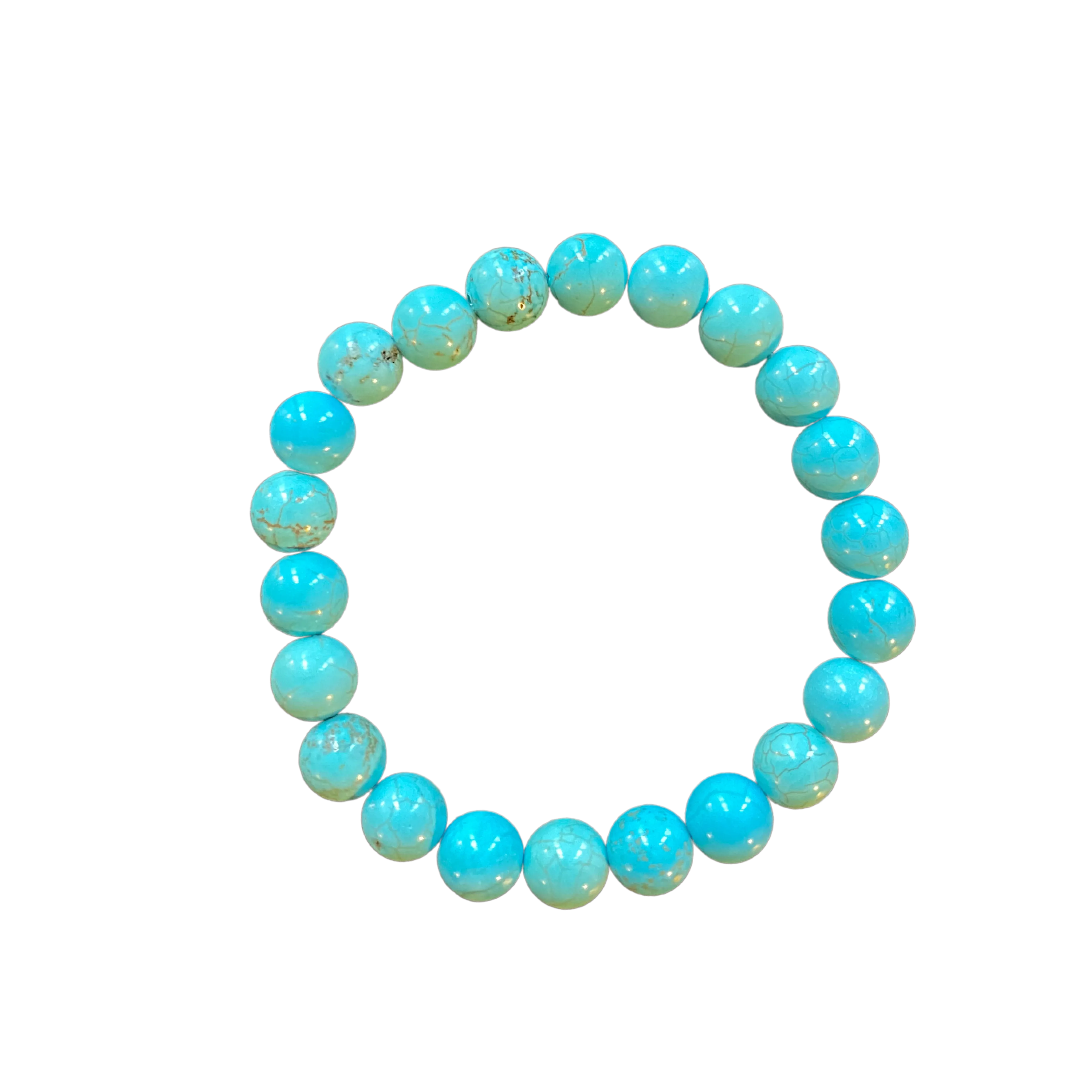 Turquoise Magnesite 8mm Bracelet