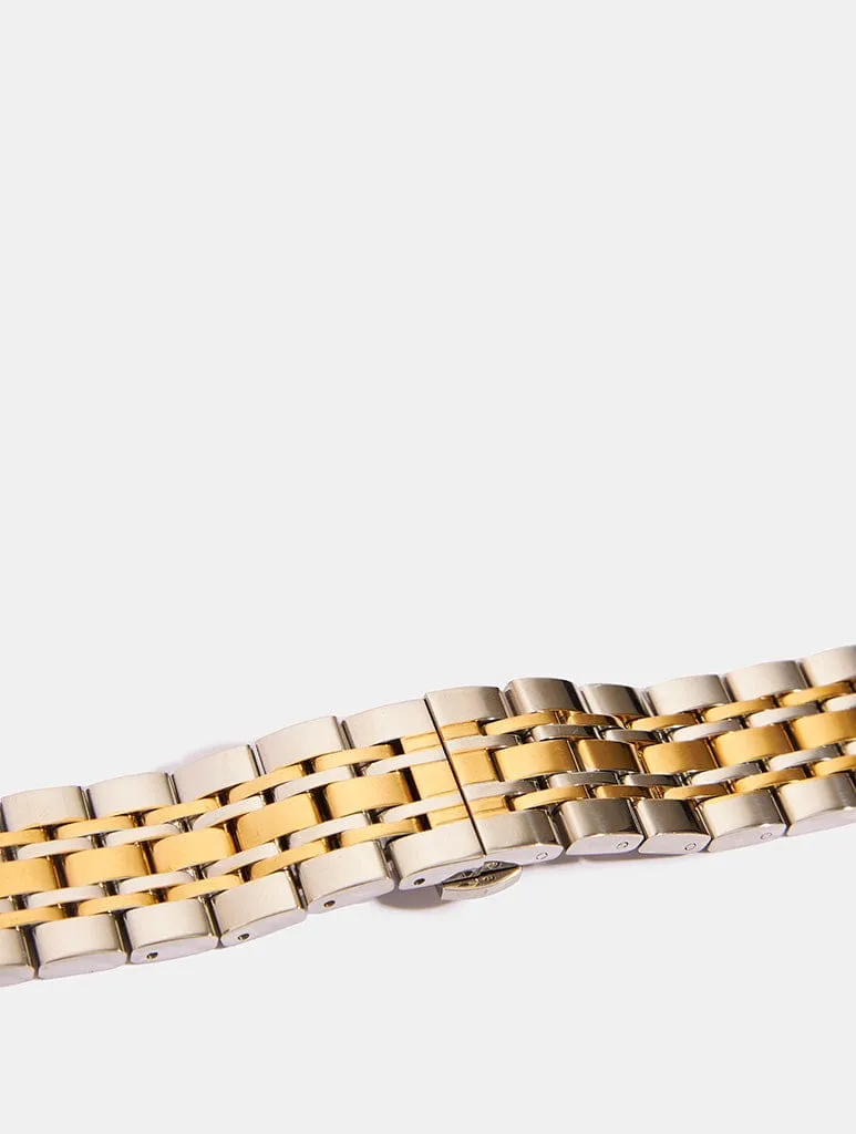 Two Tone Chain Link Apple Watch Strap