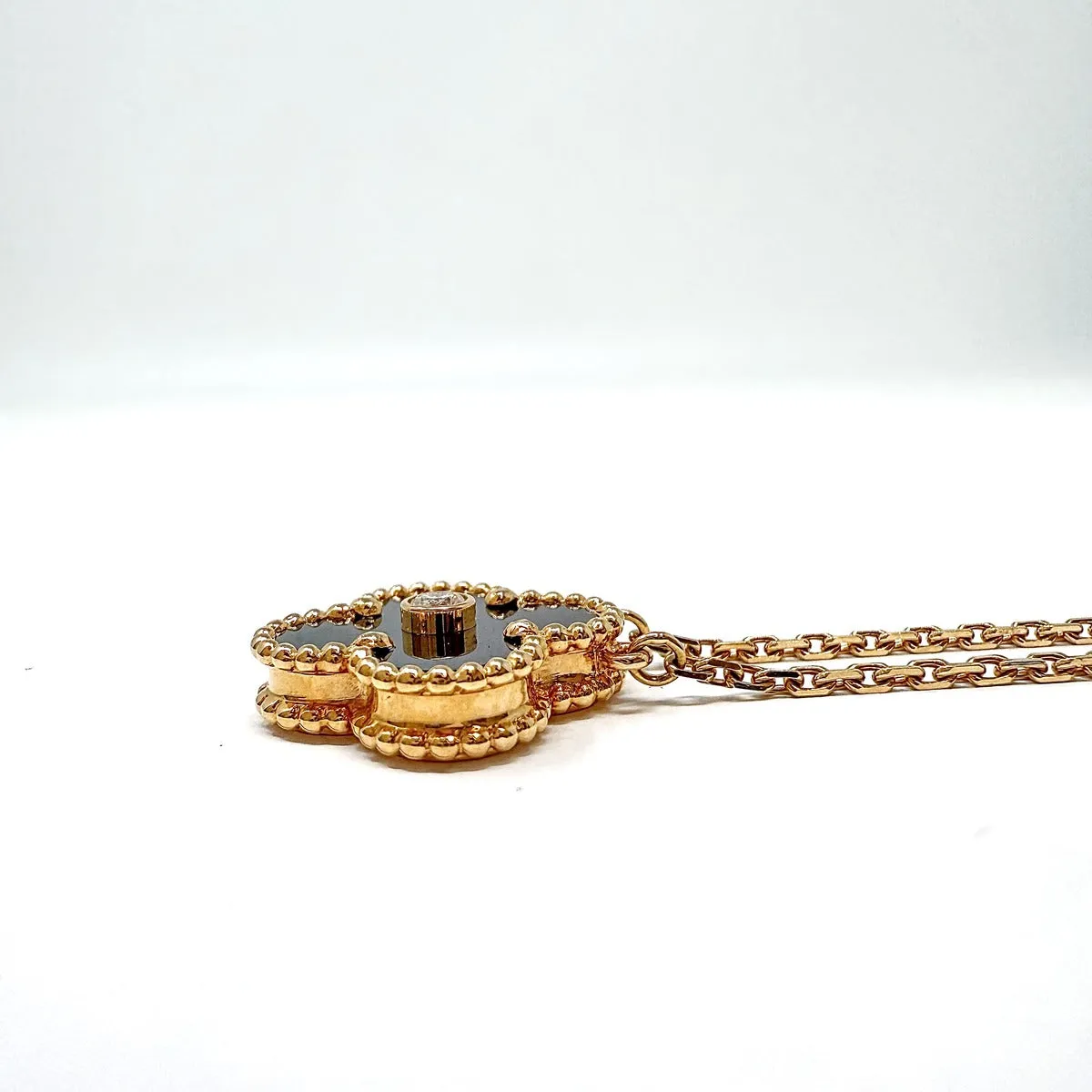 Van Cleef & Arpels Vintage Alhmabra Pendant  Necklace