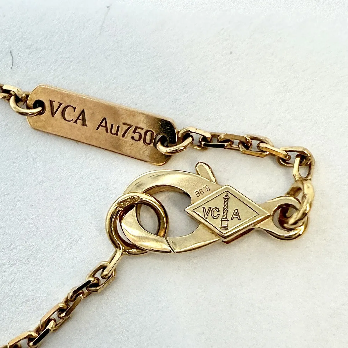 Van Cleef & Arpels Vintage Alhmabra Pendant  Necklace