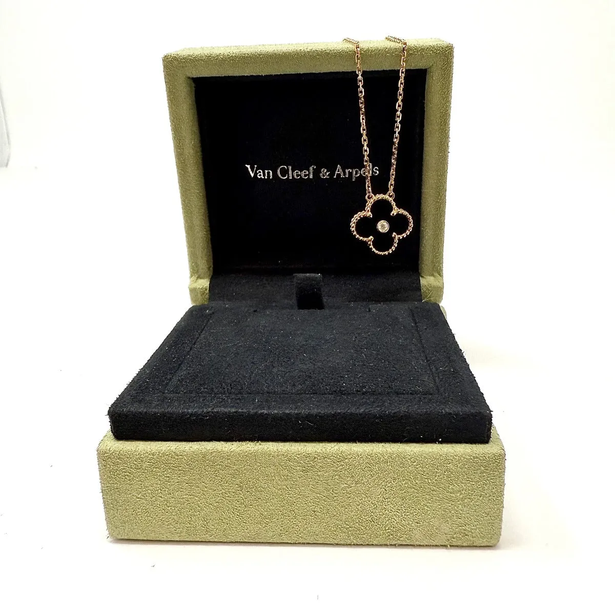 Van Cleef & Arpels Vintage Alhmabra Pendant  Necklace