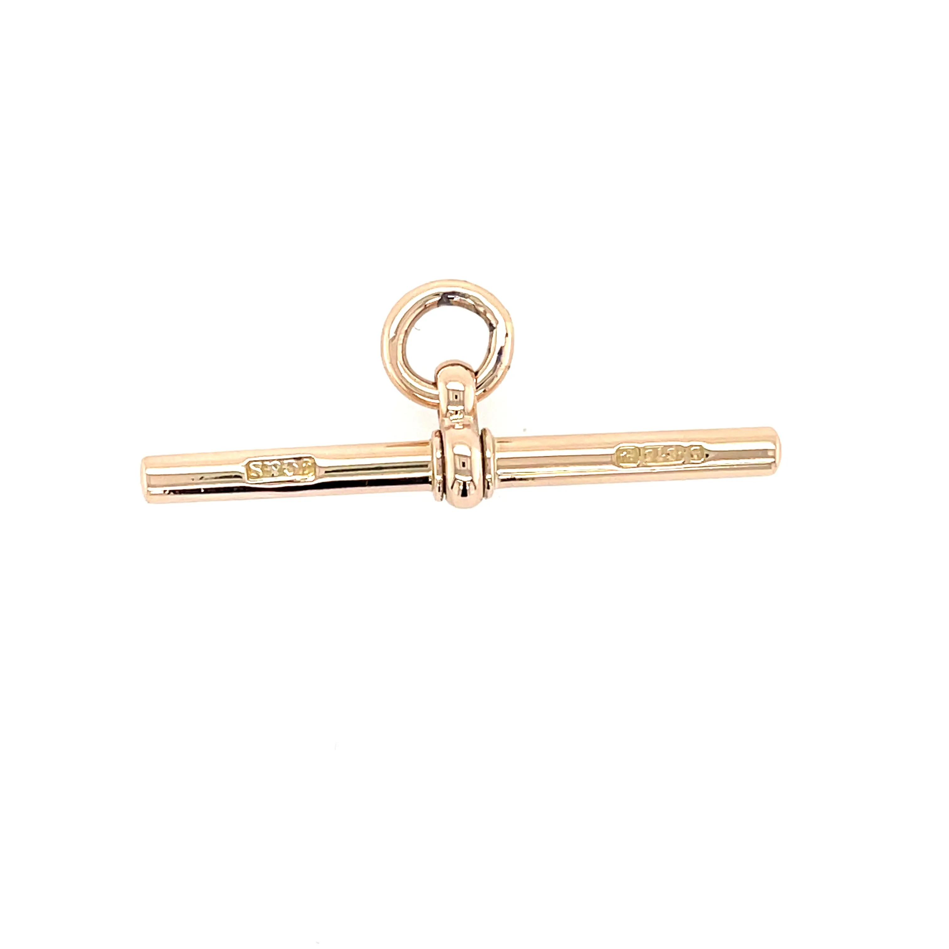 Victorian 9ct Rose Gold T Bar Pendant