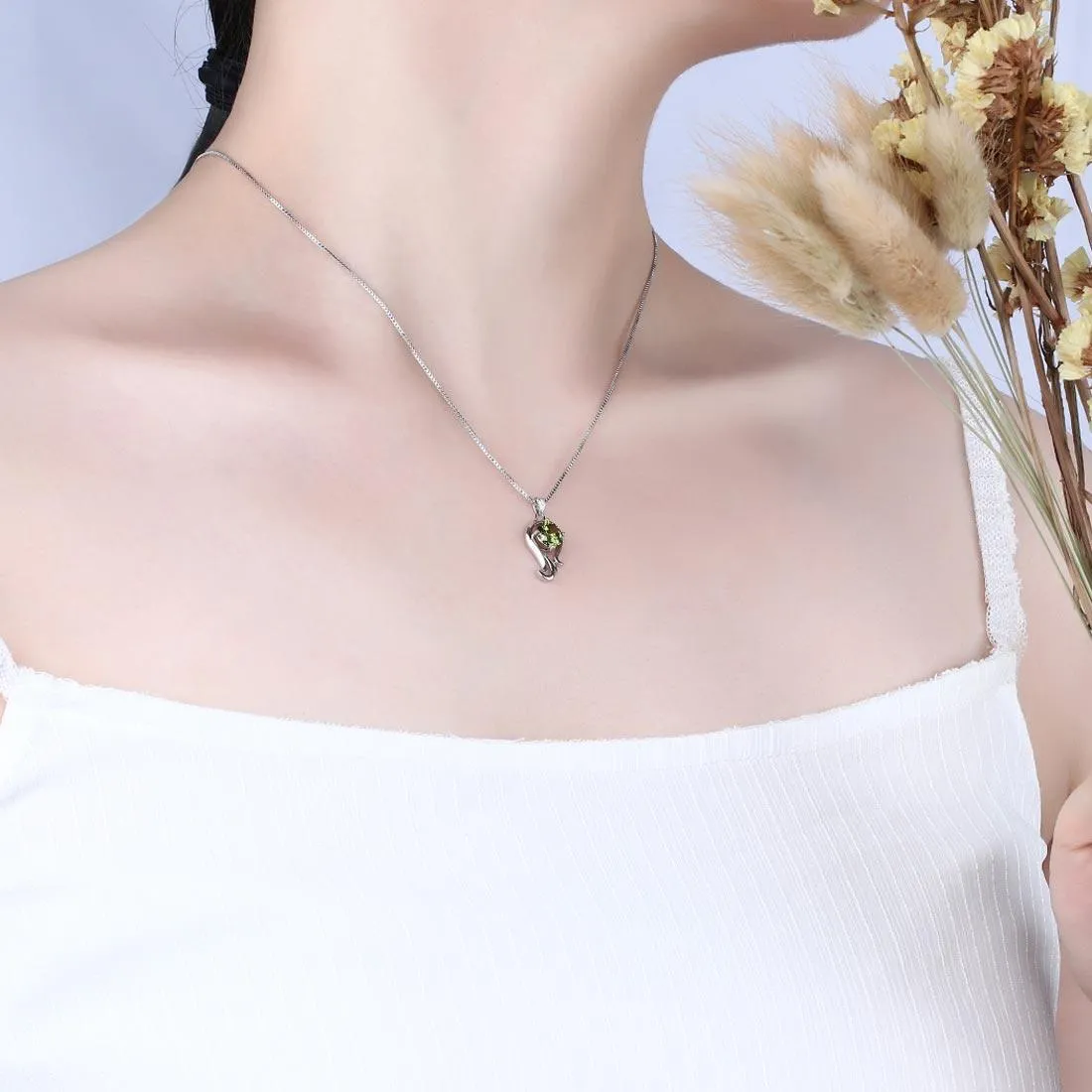 Virgo Necklace August Birthstone Pendant Women Girls Jewelry Birthday Gift Women Girls Jewelry Birthday Gift