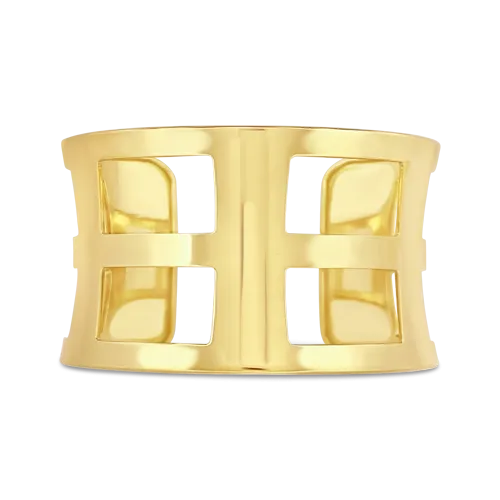 Yellow Gold Cuff Bracelet