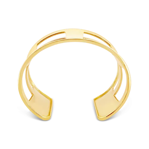 Yellow Gold Cuff Bracelet